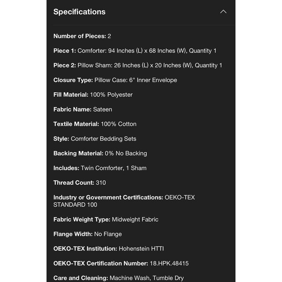 BUNDLE! Twin XL Studio McGee Comforter Set + Ditsy Floral Scalloped Sheets NEW - Picture 14 of 15